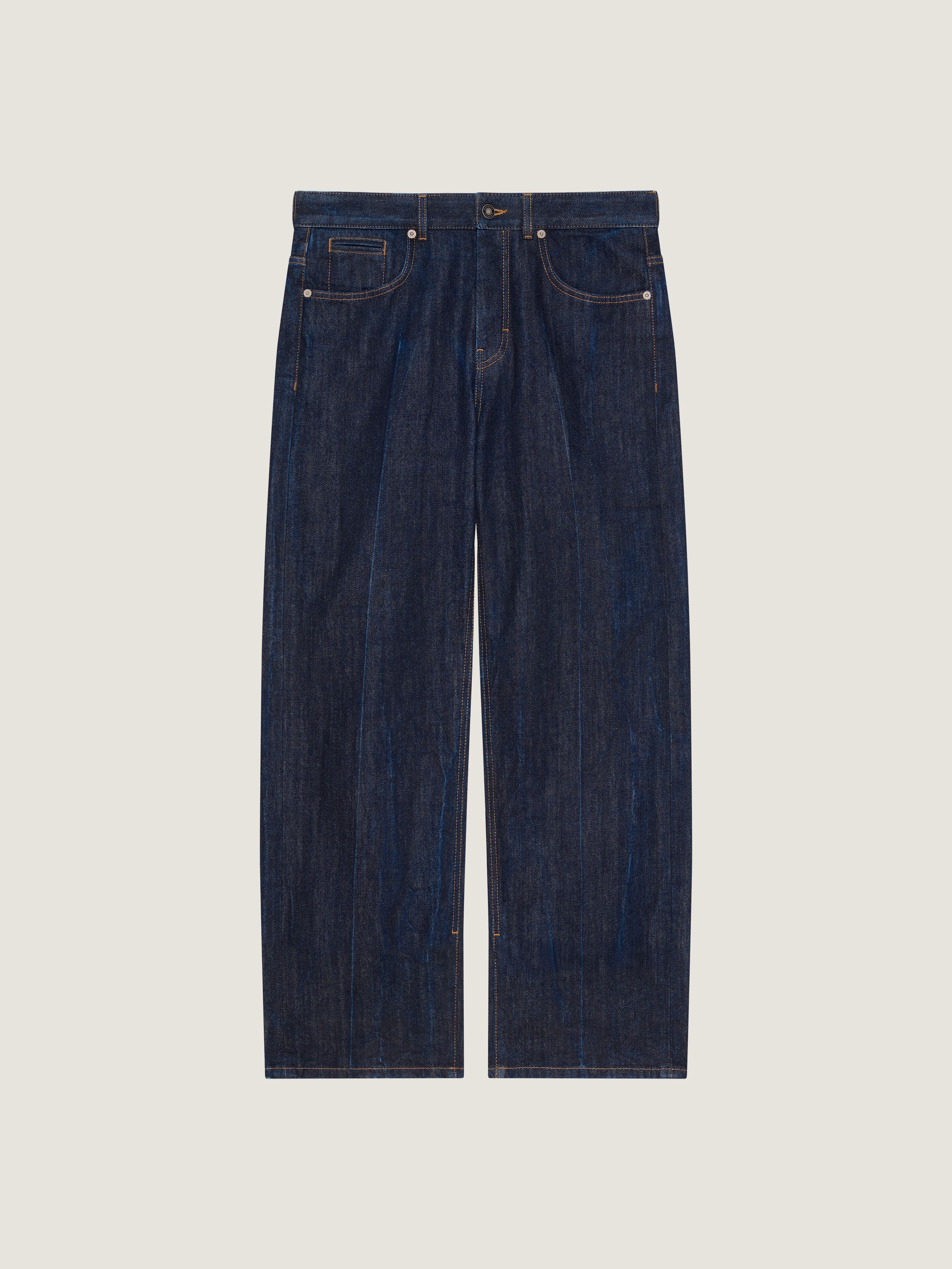 Straight leg jeans